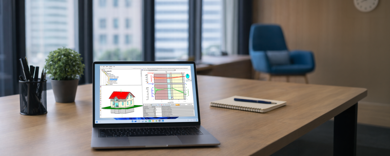 WUFI Plus auf Notebook
