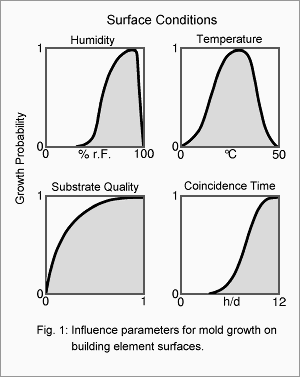 Assessment of mold growth risk